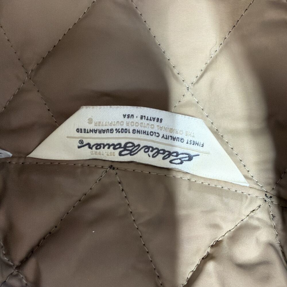 Eddie Bauer Navy Blue EB550 Goose Down Quilted Jacket Women’s XL - Picture 4 of 9